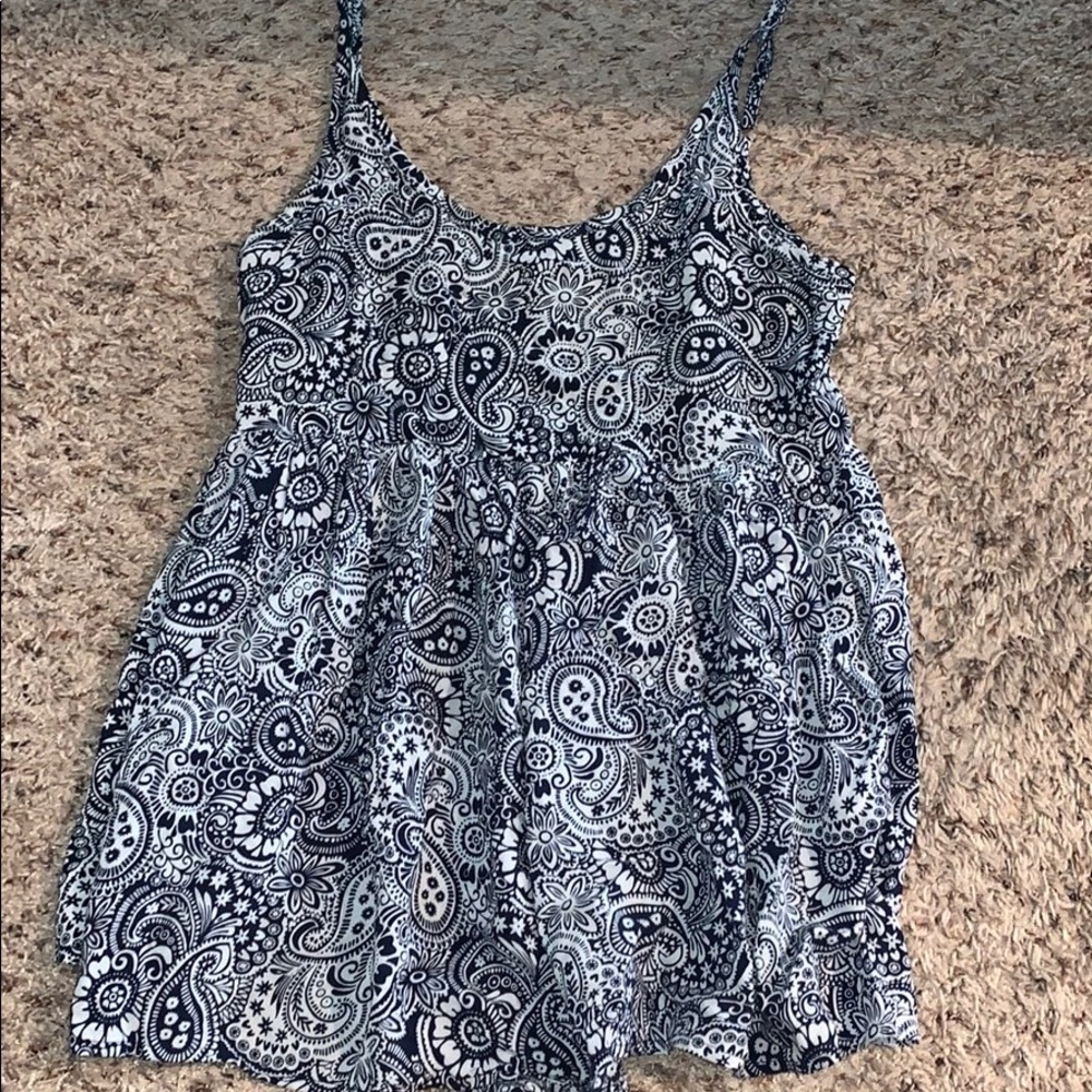 black and white romper